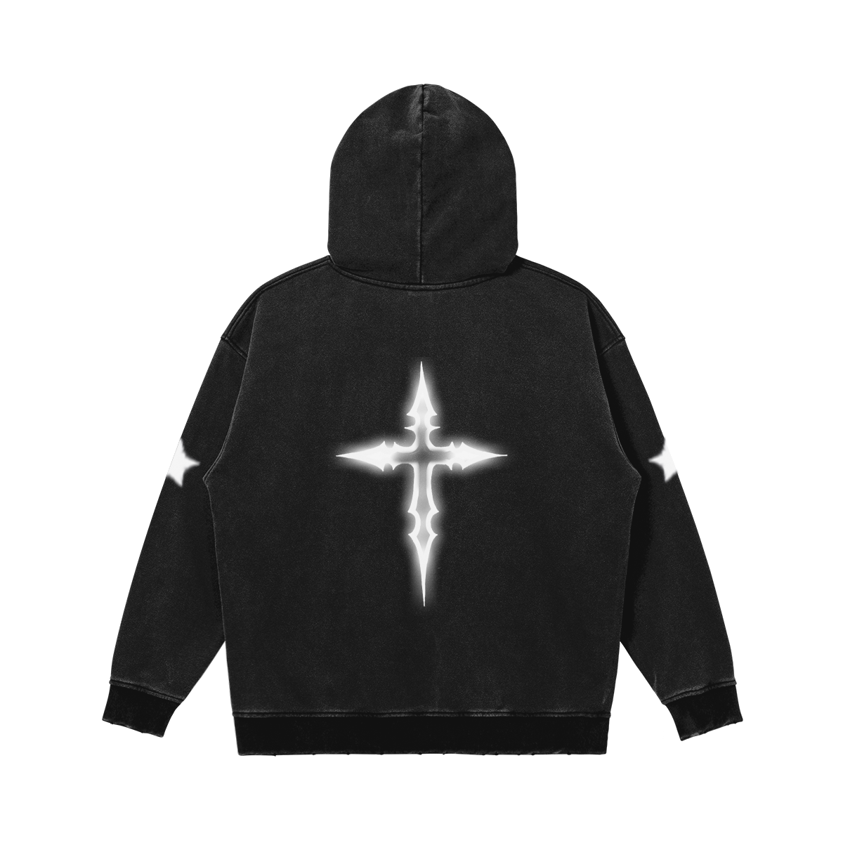 Decption "Cross" Faded Hoodie